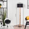 Bassagoda floor lamp Ecru, black, 1-light source