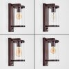 Telhada outdoor wall light, wall light rust-coloured, 1-light source, Motion sensor