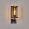 Monfanim outdoor wall light, wall light rust-coloured, 1-light source, Motion sensor