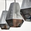 Duren hanging light, pendant light black, 3-light sources