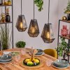 Duren hanging light, pendant light black, 3-light sources