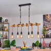 Vitlanda hanging light, pendant light Ecru, black, 6-light sources