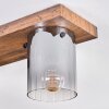 Donar ceiling light Wood like finish, 3-light sources
