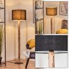 Bassagoda floor lamp Ecru, black, 1-light source