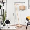 Soungou floor lamp Ecru, white, 1-light source