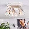 Orlin ceiling light sand-coloured, 3-light sources