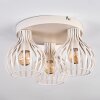 Orlin ceiling light sand-coloured, 3-light sources