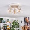 Orlin ceiling light sand-coloured, 3-light sources