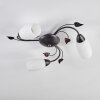 Mirelia ceiling light rust-coloured, 3-light sources