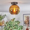 Koyoto ceiling light, globe light 20 cm gold, 1-light source