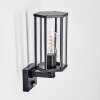 Monfanim outdoor wall light, wall light black, 1-light source, Motion sensor