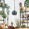 Koyoto hanging light, globe light, pendant light blue, 1-light source