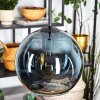 Koyoto hanging light, globe light, pendant light blue, 1-light source