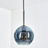 Koyoto hanging light, globe light, pendant light blue, 1-light source