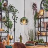 Koyoto hanging light, globe light, pendant light green, clear, 1-light source