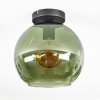 Koyoto ceiling light, globe light green, 1-light source