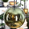 Koyoto hanging light, globe light, pendant light 25 cm green, 1-light source