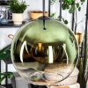Koyoto hanging light, globe light, pendant light 30 cm green, clear, 1-light source