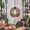 Koyoto hanging light, globe light, pendant light 30 cm Smoke-coloured, 1-light source