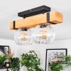 Sernadelo ceiling light, globe light Ecru, black, 2-light sources