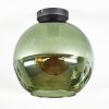 Koyoto ceiling light, globe light green, 1-light source