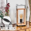 Kabimoi table lamp Ecru, black, 1-light source