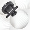 Chehalis ceiling light, globe light white, 5-light sources