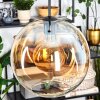 Koyoto hanging light, globe light, pendant light 30 cm Amber, clear, 1-light source