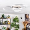 Dorin ceiling light LED sand-coloured, 1-light source, Remote control