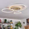 Dorin ceiling light LED sand-coloured, 1-light source, Remote control
