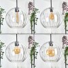 Koyoto hanging light, globe light, pendant light clear, 1-light source