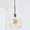 Koyoto hanging light, globe light, pendant light clear, 1-light source