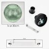 Koyoto ceiling light, globe light 12 cm green, 1-light source