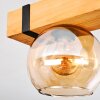 Sernadelo ceiling light, globe light Ecru, black, 2-light sources