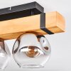 Sernadelo ceiling light, globe light Ecru, black, 2-light sources