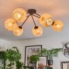 Basto ceiling light, globe light Ecru, 6-light sources