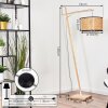Ramila floor lamp Ecru, white, 1-light source