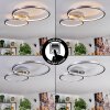 Fenar ceiling light LED aluminium, chrome, 1-light source