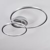 Fenar ceiling light LED aluminium, chrome, 1-light source