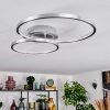 Fenar ceiling light LED aluminium, chrome, 1-light source