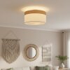 Pontresina ceiling light matt nickel, 3-light sources