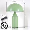 Rilon table lamp green, 2-light sources