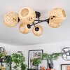Basto ceiling light, globe light Ecru, 6-light sources
