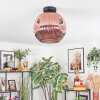 Ripoll ceiling light, globe light coppery, 1-light source