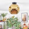 Ripoll ceiling light, globe light gold, 1-light source