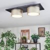 Falor ceiling light LED black, 1-light source