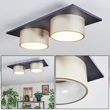 Falor ceiling light LED black, 1-light source