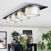 Falor ceiling light LED black, 1-light source