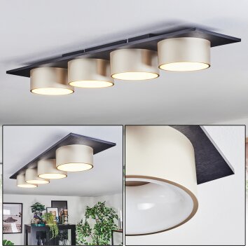 Falor ceiling light LED black, 1-light source