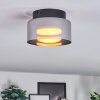 Folar ceiling light LED black, 1-light source